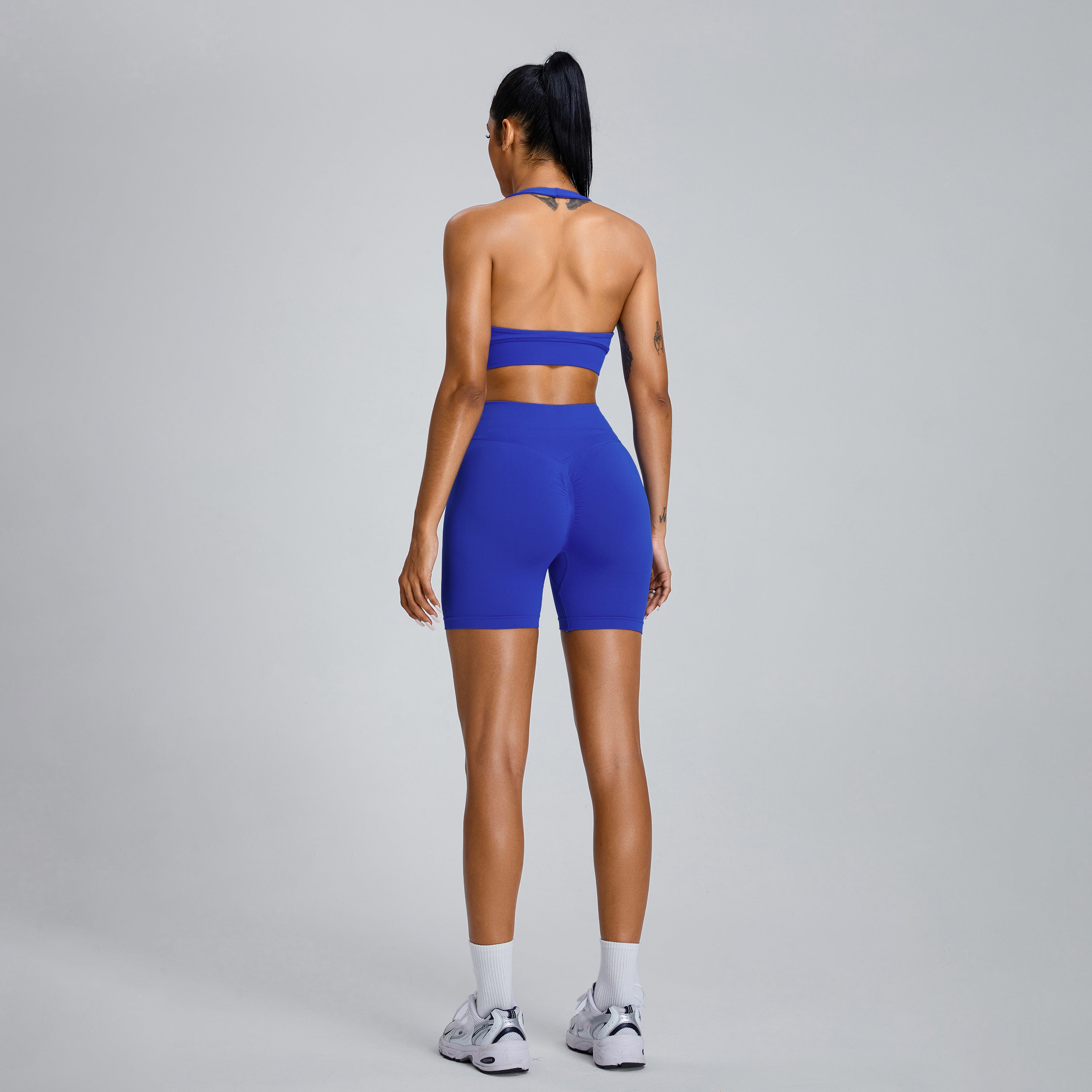 Short Low Sculpt Scrunch - Cobalt - Joy Studio - Sportswear