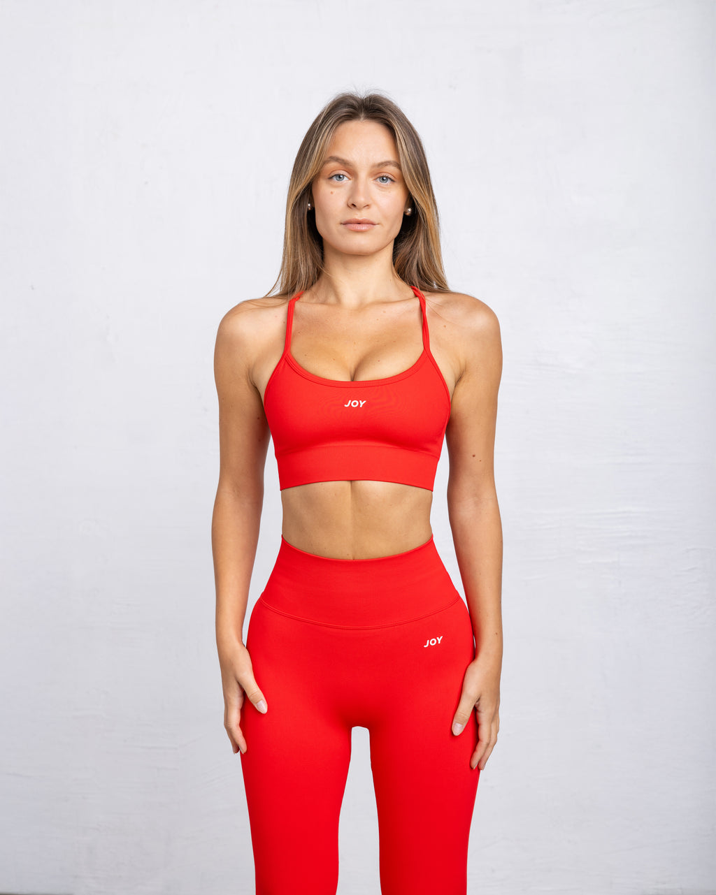 Brassière Sculpt Scrunch - Cherry - Joy Studio - Sportswear