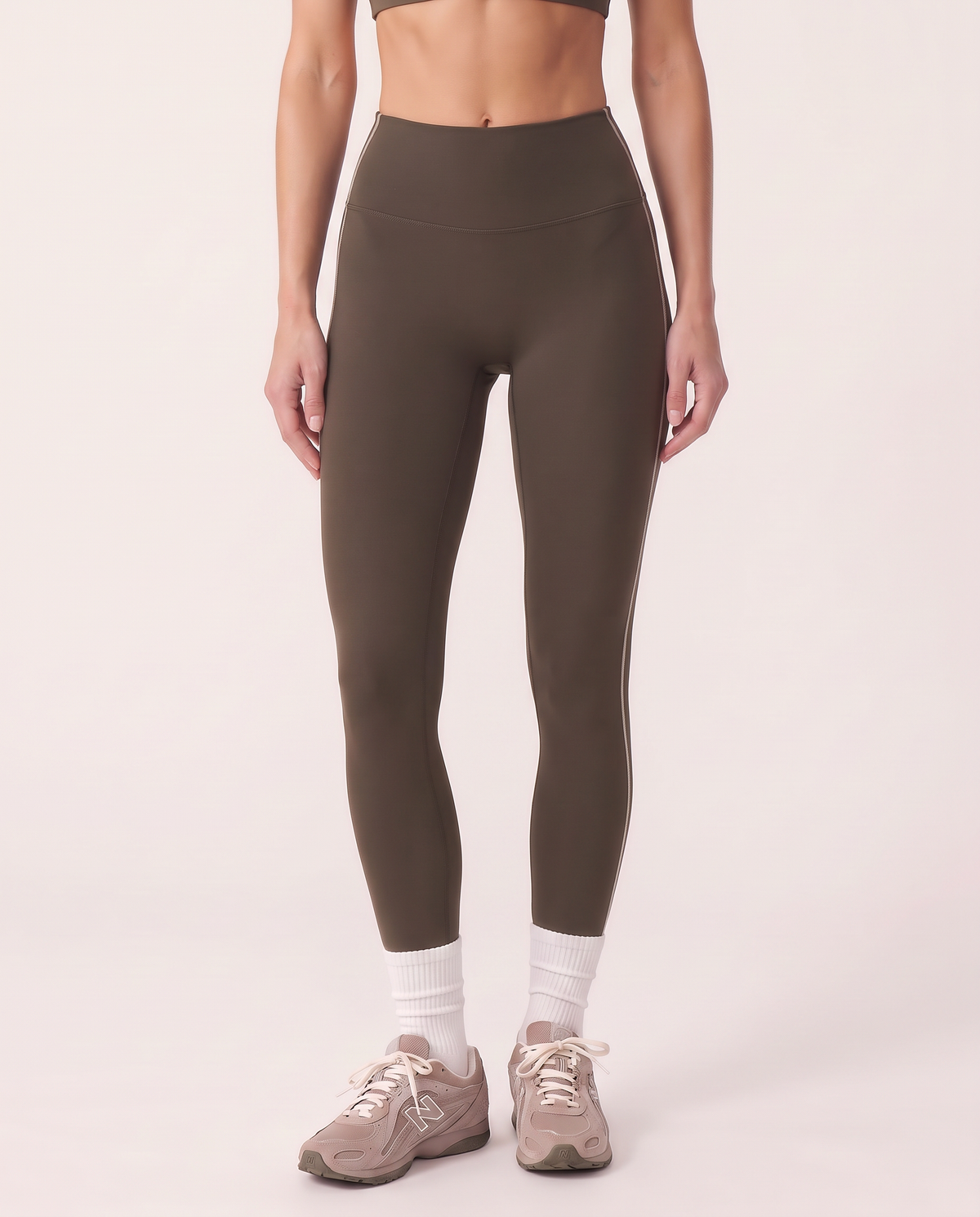 Legging Track - Cacao - Joy Studio - Sportswear