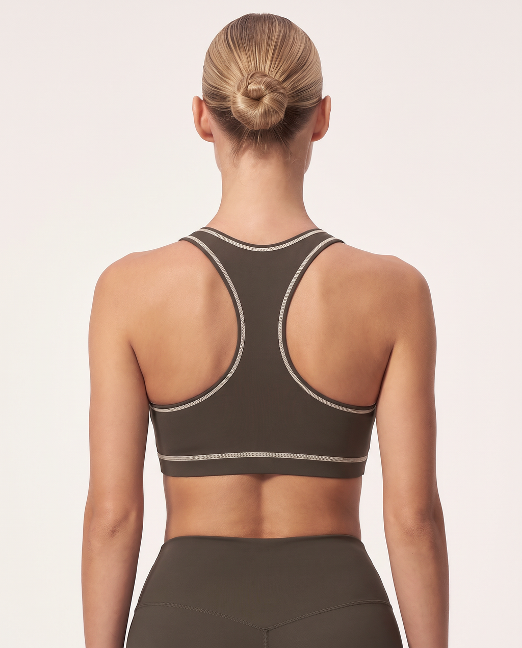 Brassière Racer Track - Cacao - Joy Studio - Sportswear