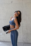 Leggings Track - Navy