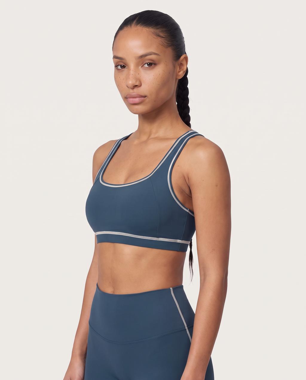 Reggiseno sportivo Racer Track - Navy