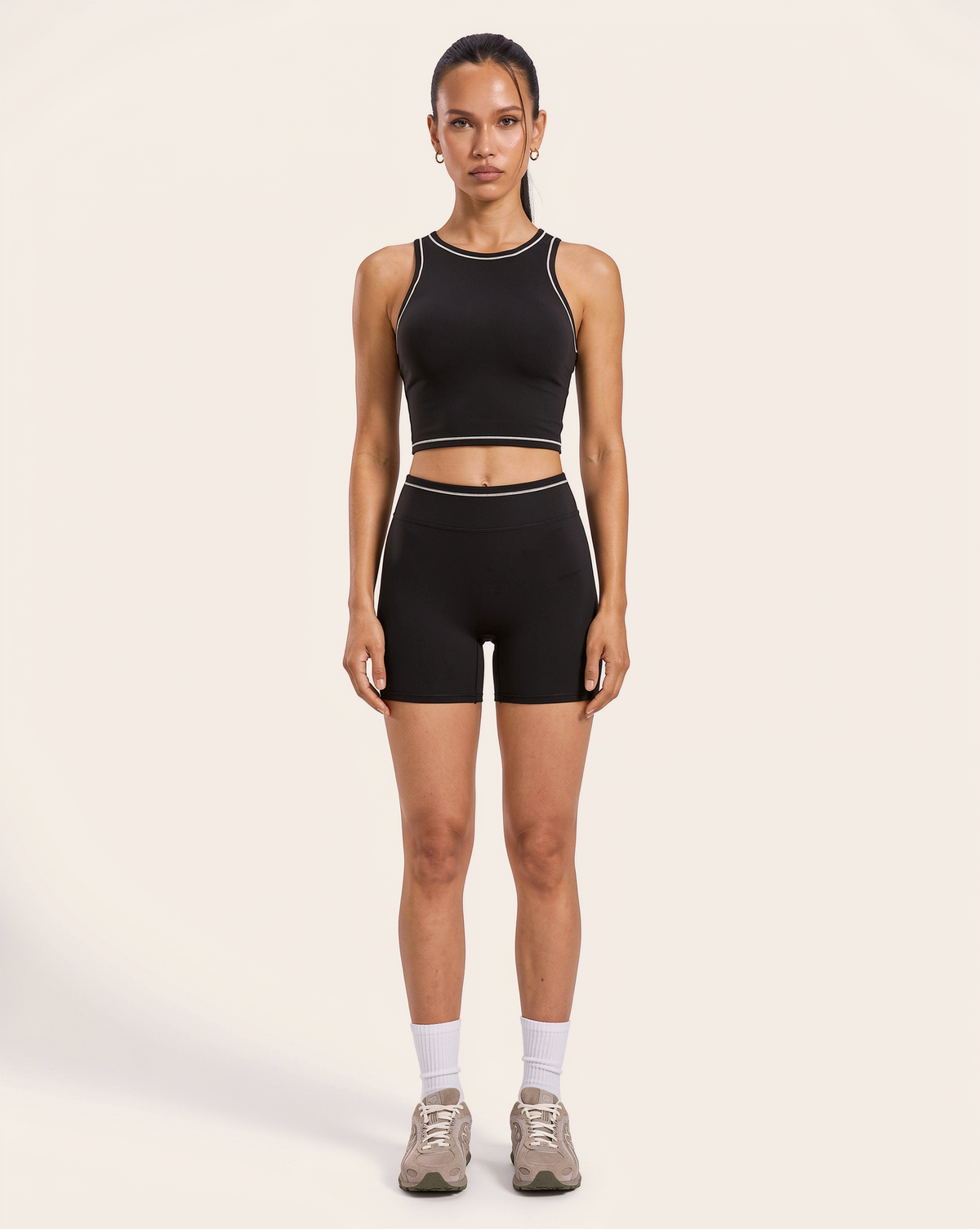 Brassière Varsity - Onyx